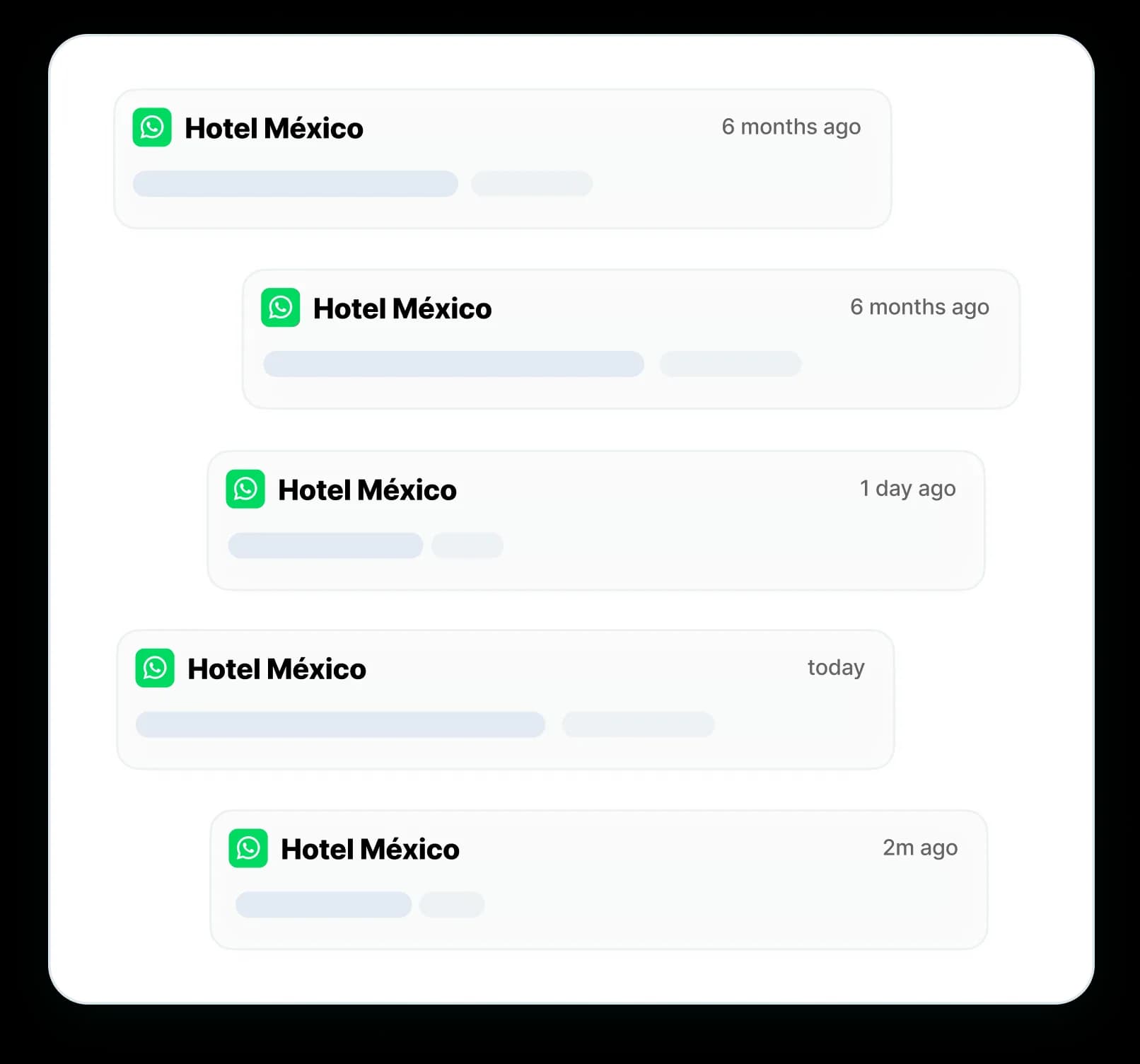 Reserva de aulas direto no chat