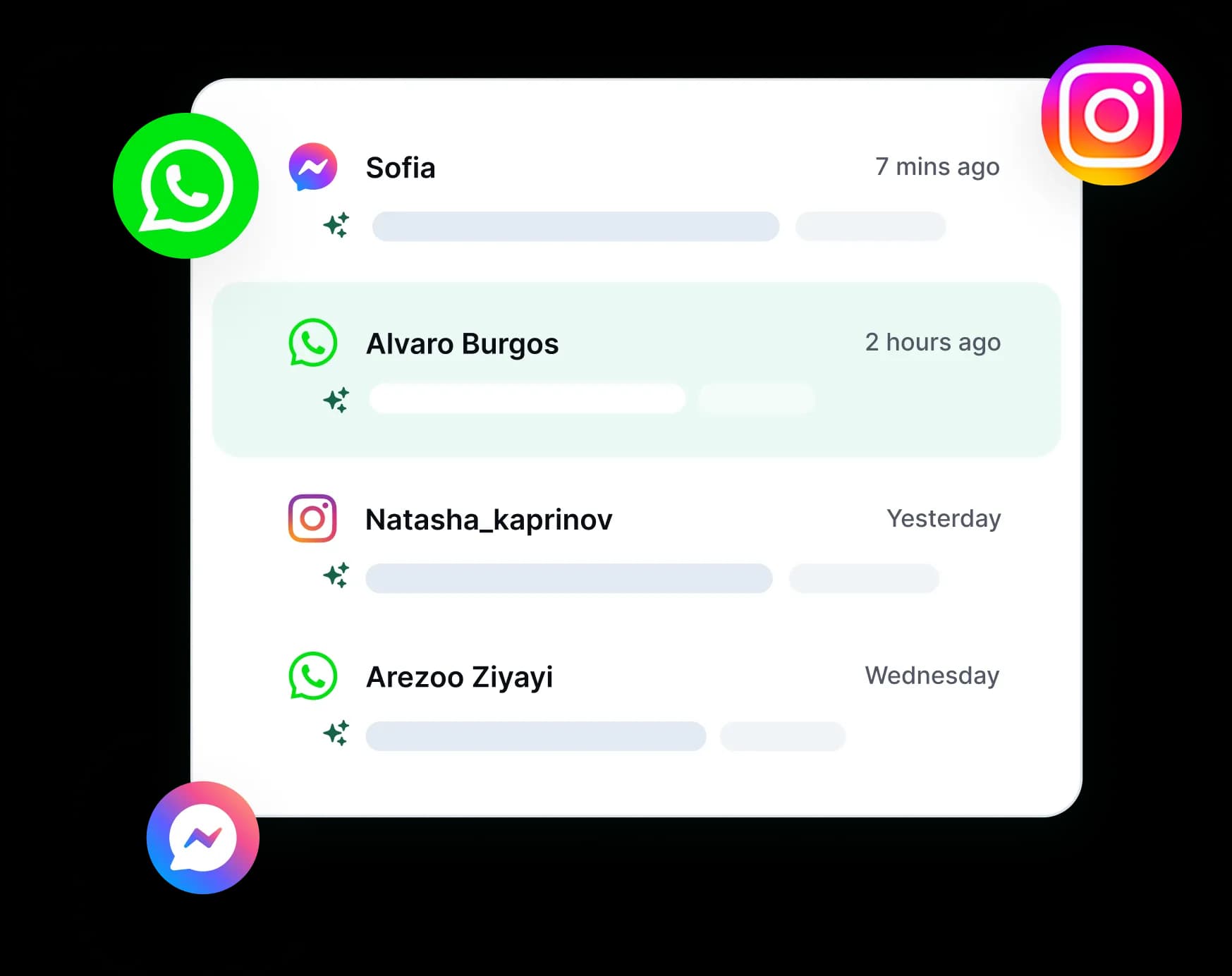 Agente de IA de Visito respondiendo a un huésped en WhatsApp