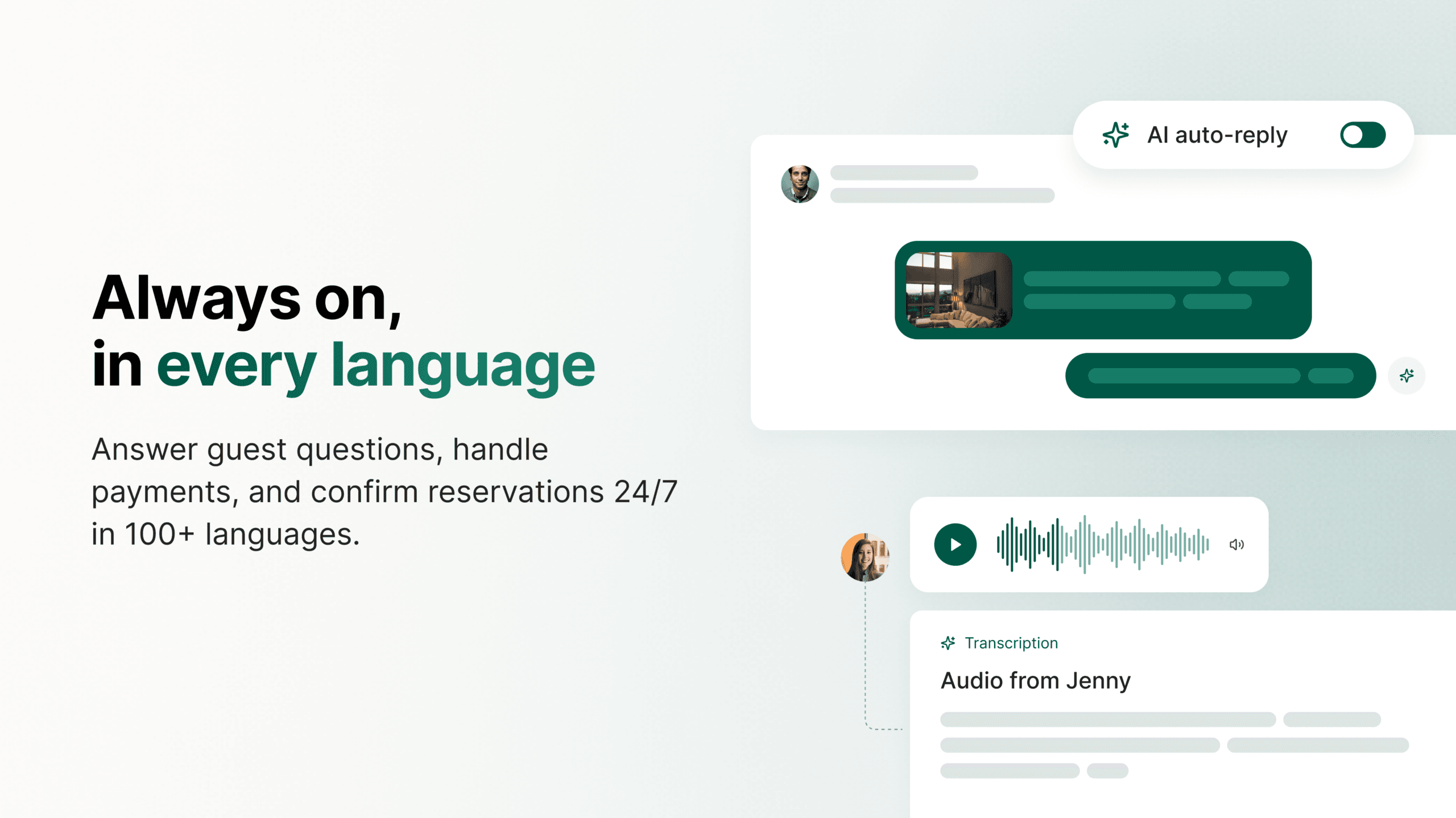 Visito listing on the Guesty marketplace