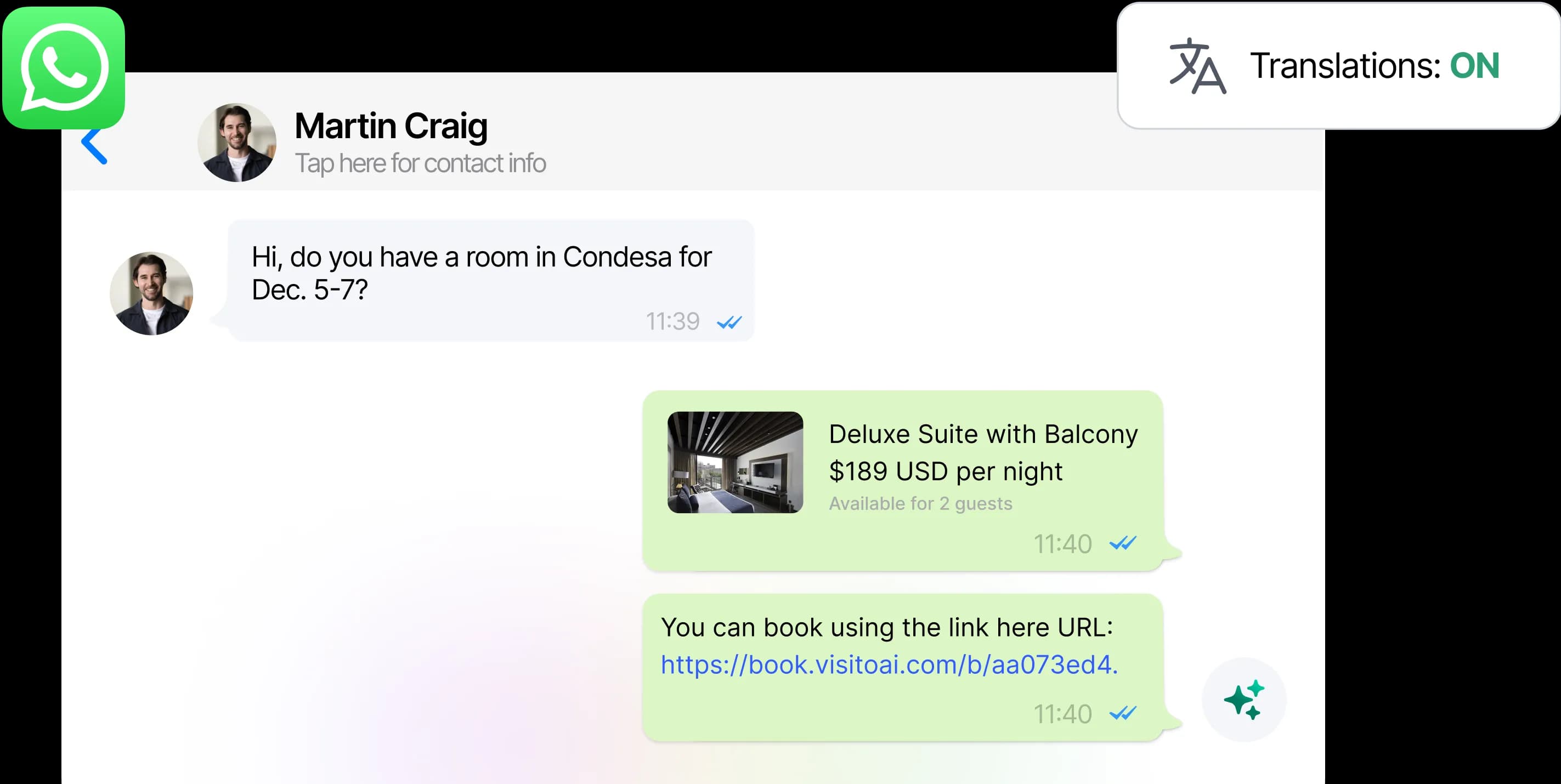 Interface de automacao para WhatsApp Business API