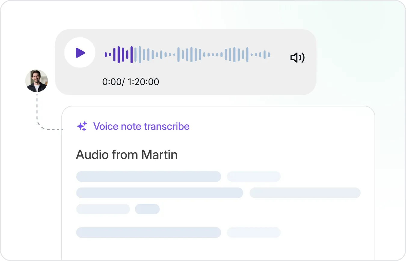 Transcricao e resposta de audio no Instagram