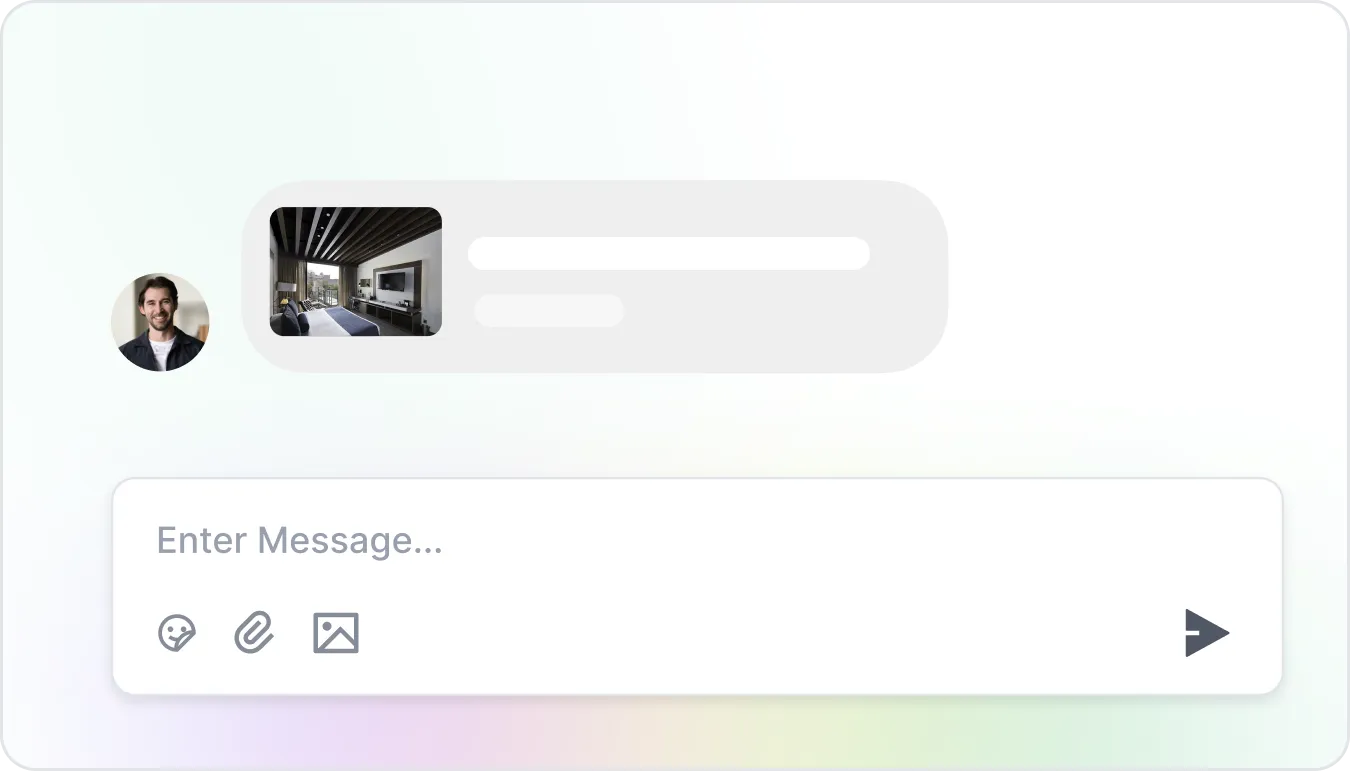Mensageria rica no Instagram